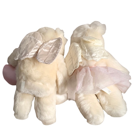 Vintage pair teddy bear Plush stuffed animals - Picture 3 of 6